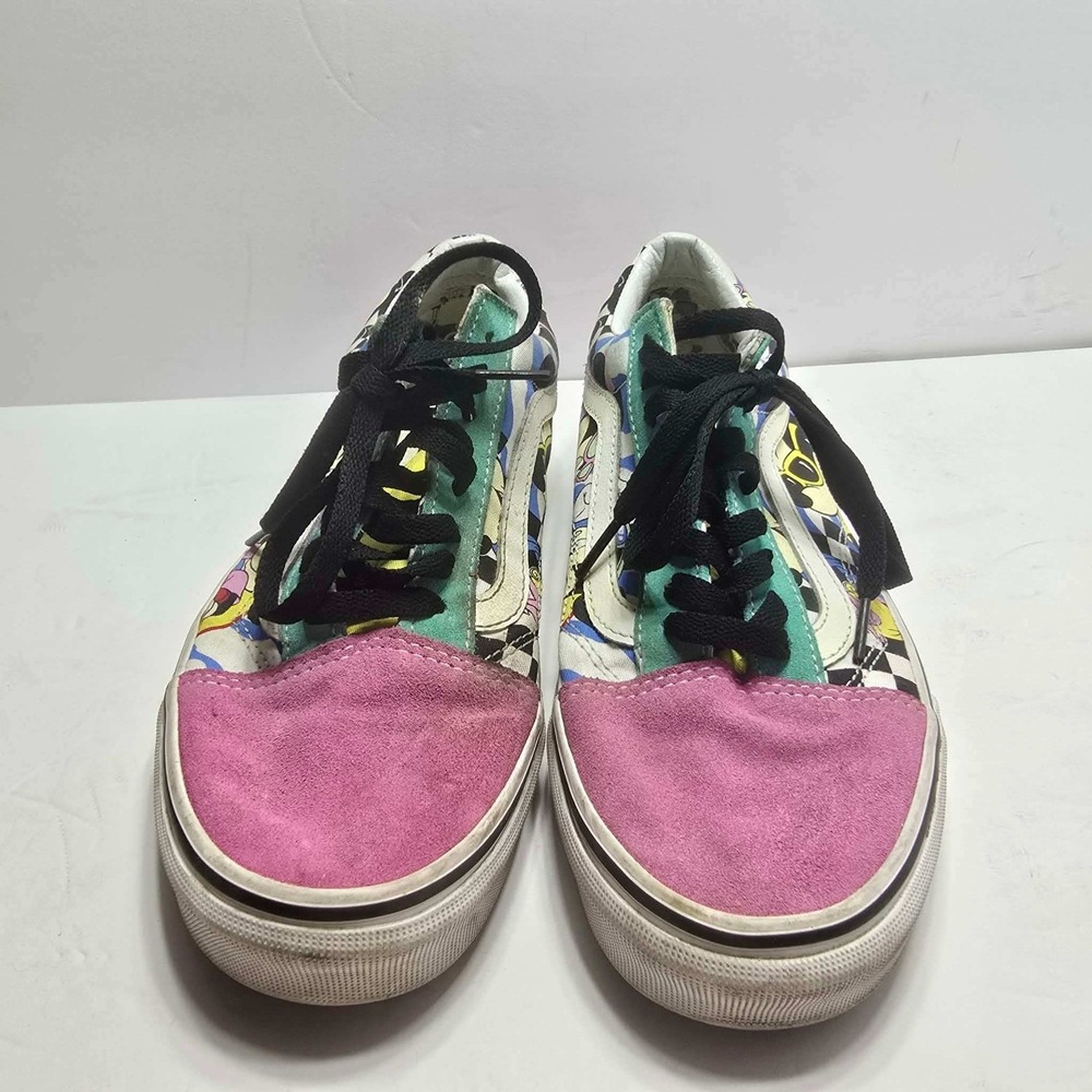 Vans Old Skool Disney 90s Mickey Mouse Multi Color Sneakers Womens 10 Mens 8.5 - Picture 12 of 12